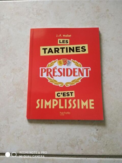 Livret Les tartines Président c'est simplissime (Neuf) 1.5 Ardoix (07)