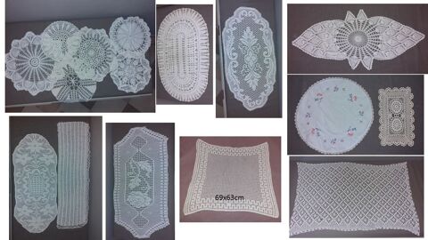 23 napperons en coton 18 Al�s (30)