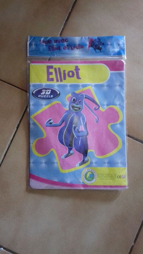 Puzzle de collection ELLIOT 3D ? 36 mois et  plus.
25 Sept�mes-les-Vallons (13)