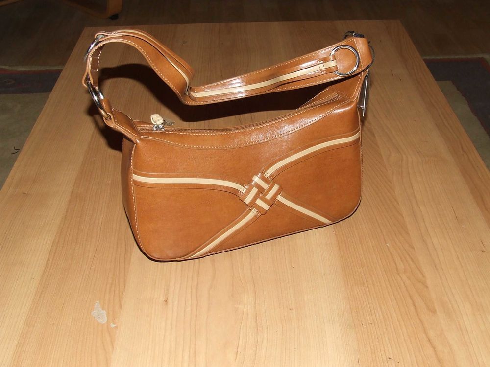 Sac &agrave; main ou &agrave; l'&eacute;paule, marron, NEUF Maroquinerie
