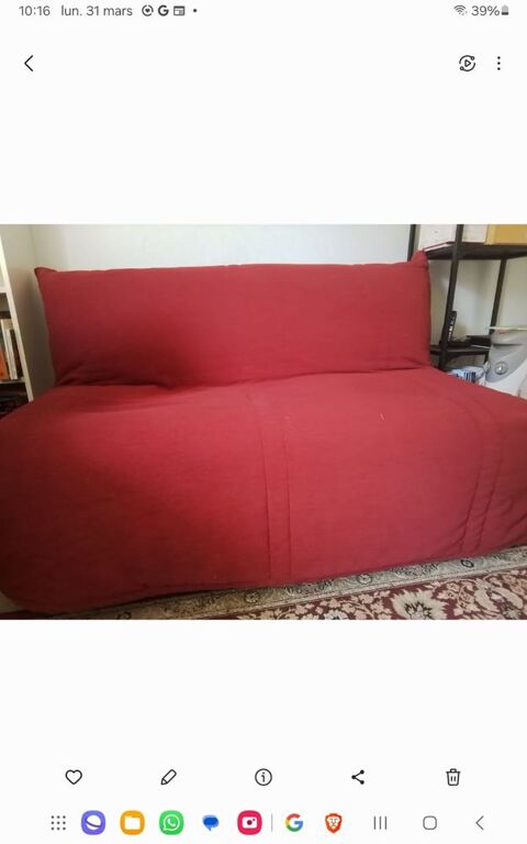 canap convertible type clic clac 150 Saint-Gingolph (74)
