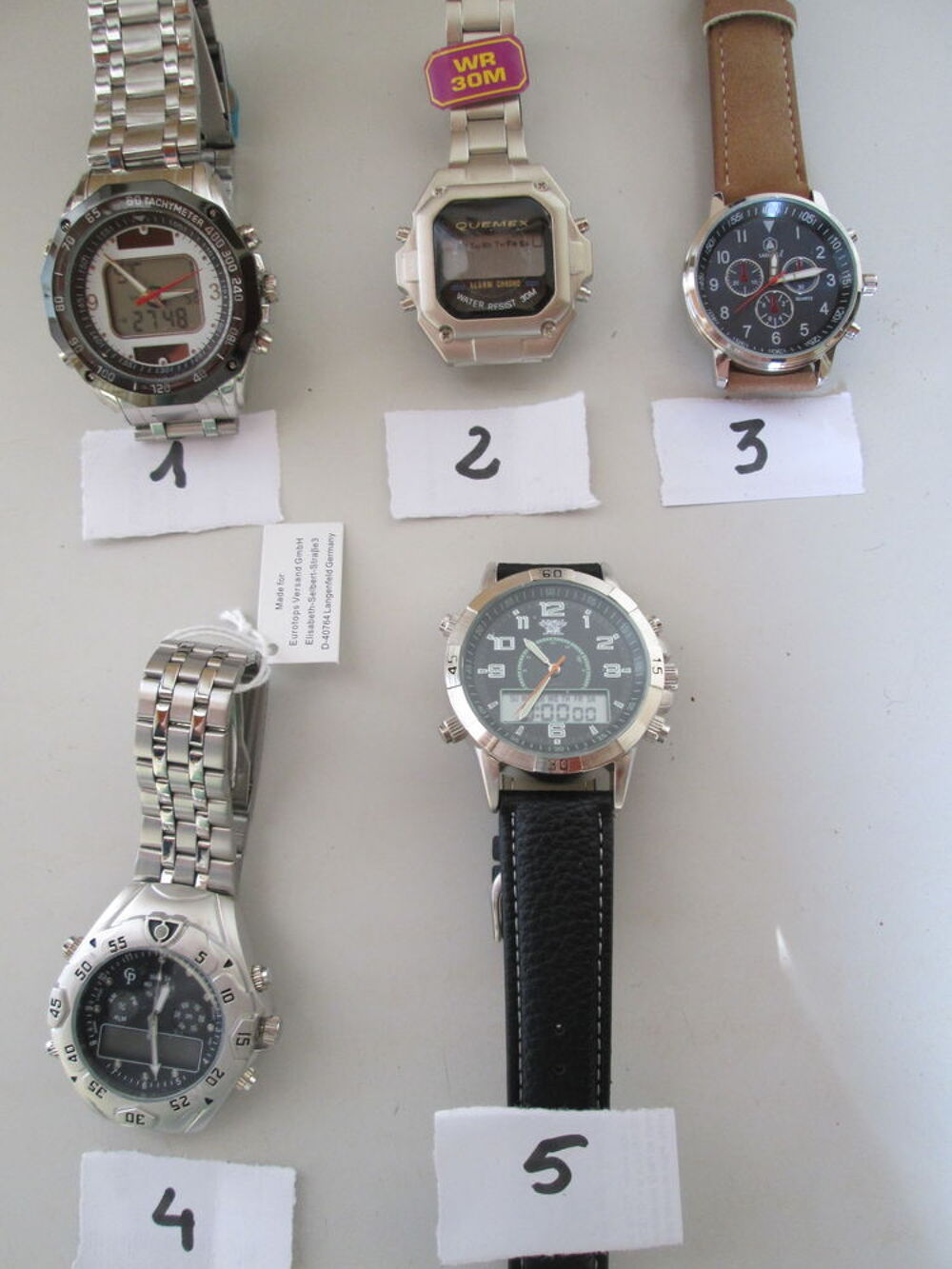 MONTRES CHRONOS NEUVES Bijoux et montres