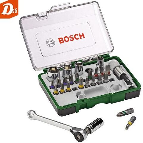 BOSCH Coffret d'outils 27 pices 26290 Les granges-gontardes