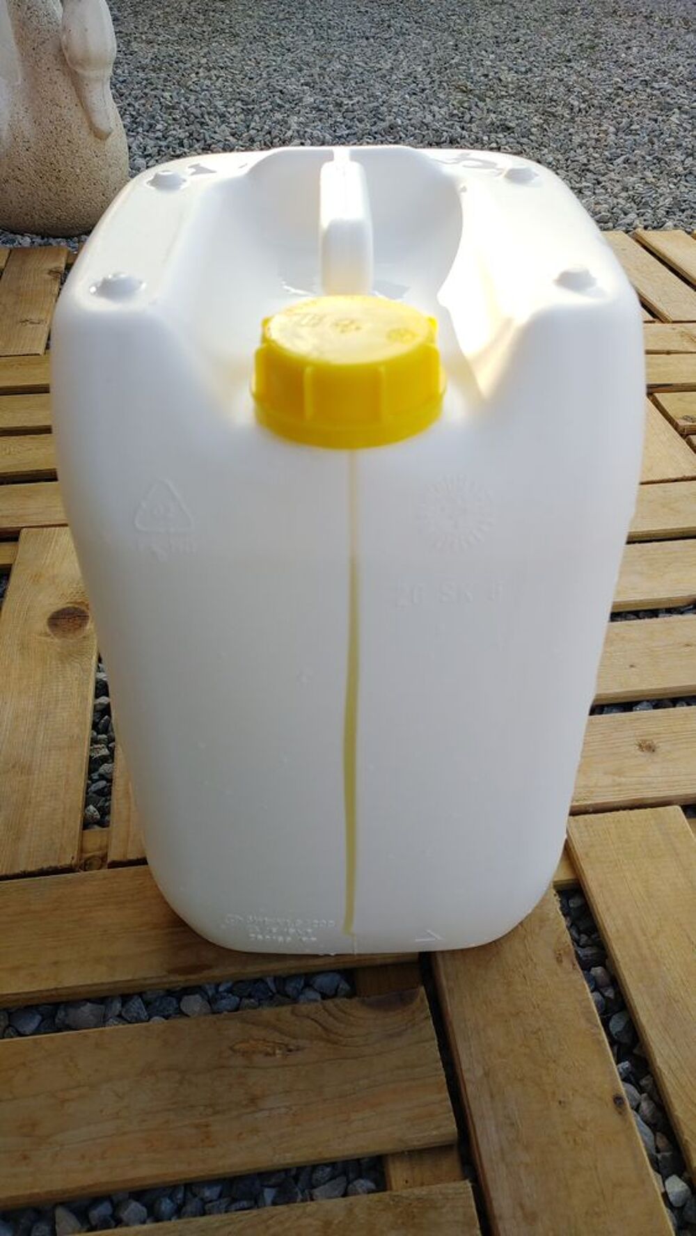 Bidon de Chlore Liquide de 20 Litres pour Piscine Jardin