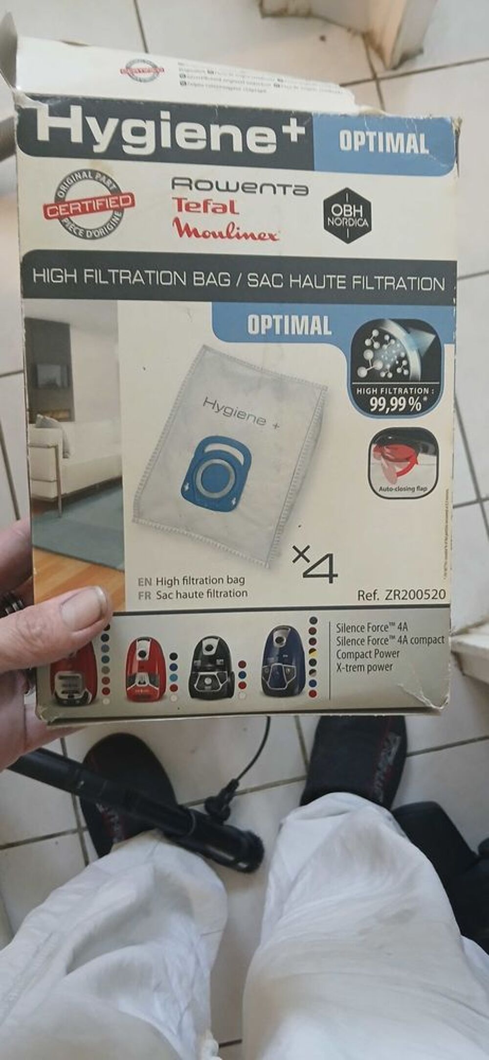 aspirateur traineau Moulinex rouge Electrom�nager