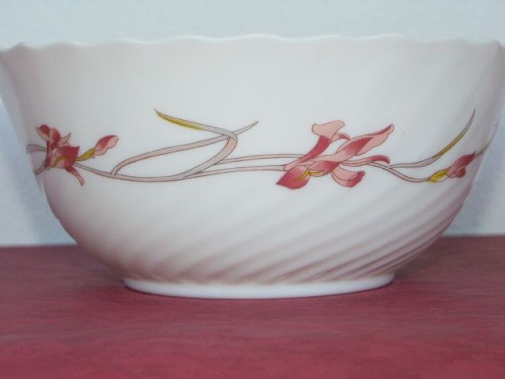 Lot Saladier &Oslash;24 et Coupelle &Oslash;12,6 Arcopal - Vintage Décoration