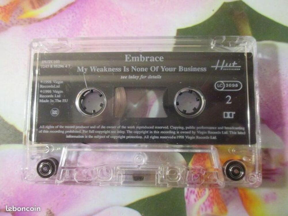 Cassette audio Embrace CD et vinyles
