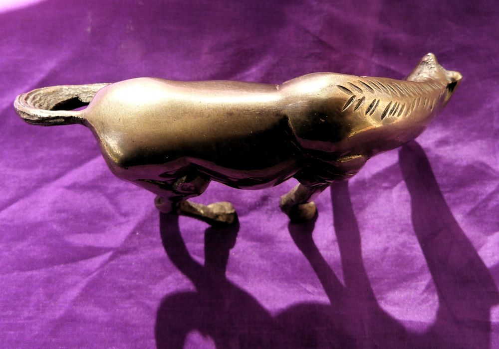 Cheval de bronze moulage artisanal Décoration