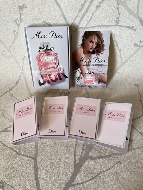 4 �chantillons MISS DIOR Eau de Toilette Vapo Spray NEUFS
7 Blaye (33)