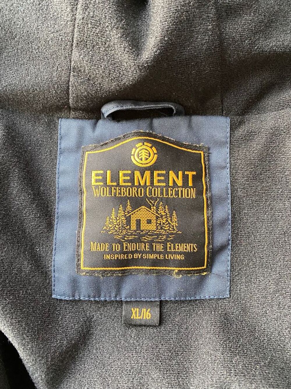 Blouson doublure element jacket Vtements