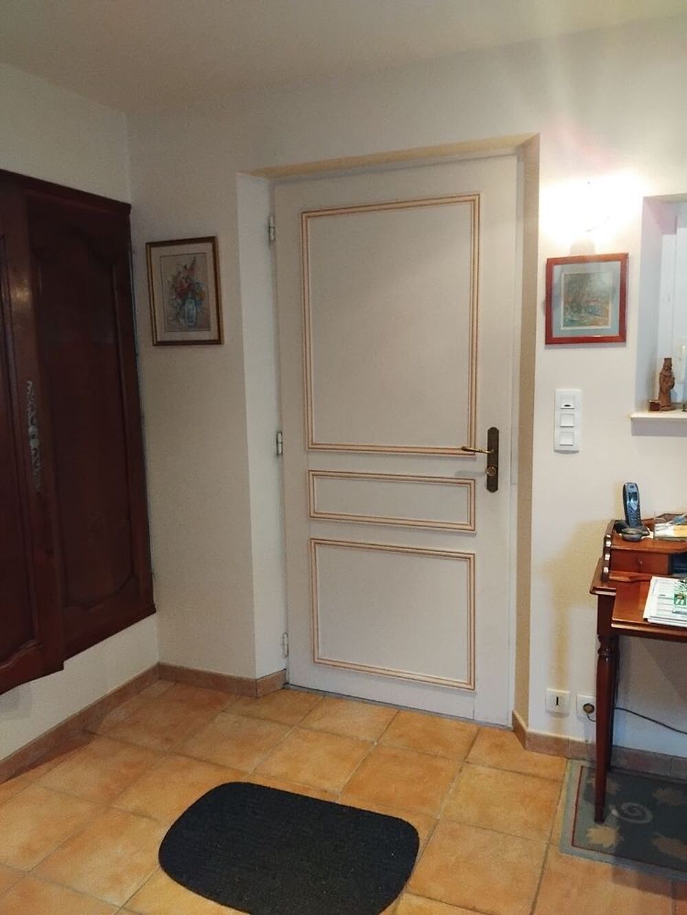 PORTE ENTR&Eacute;E BOIS MASSIF Bricolage