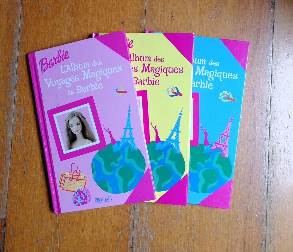 Lot de 3 mini-albums Les voyages magiques de Barbie Livres et BD