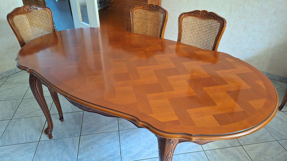 Salon merisier annee 70 tbe Meubles