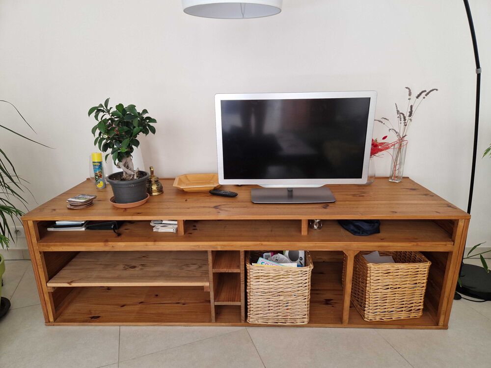 Meuble T&eacute;l&eacute; hi-fi pin Meubles