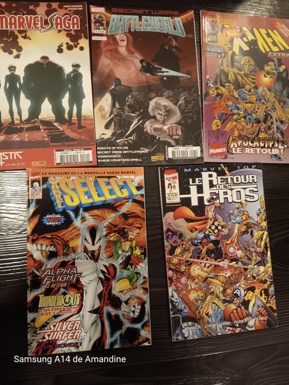 Lot de COMICS MARVEL Livres et BD