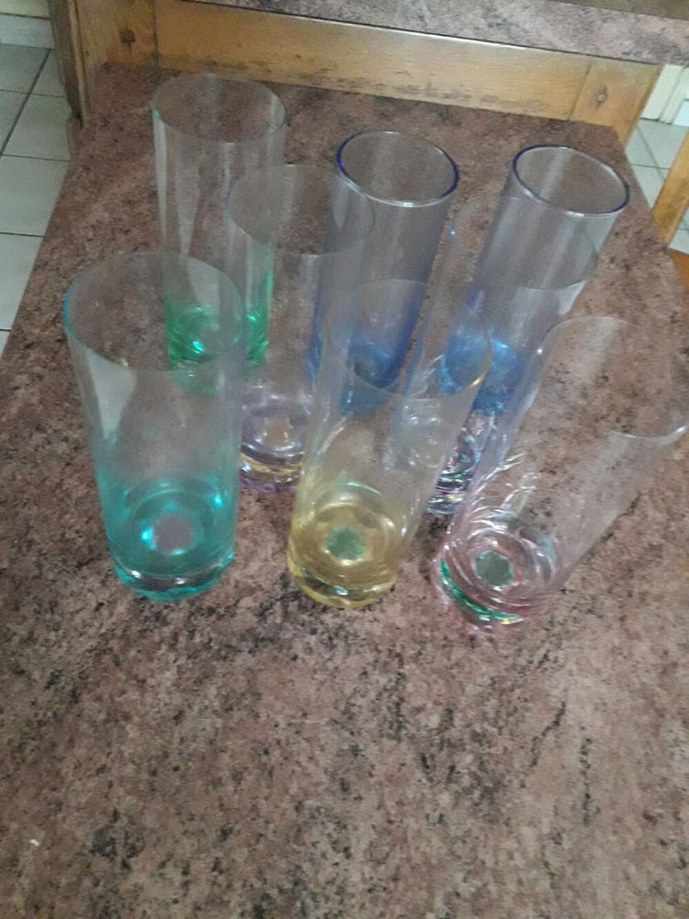 Service verres et son pichet Dcoration