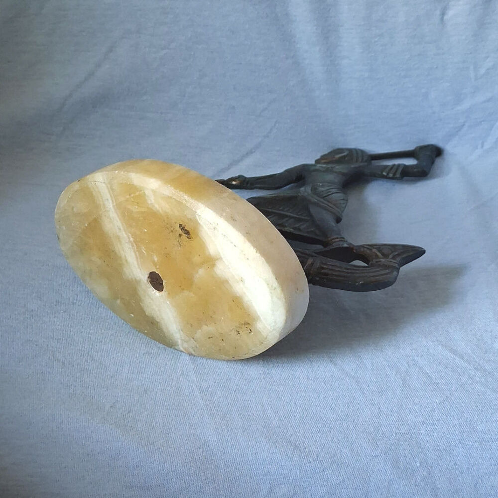 Statuette p&ecirc;cheur, scribe d'&Eacute;gypte Décoration