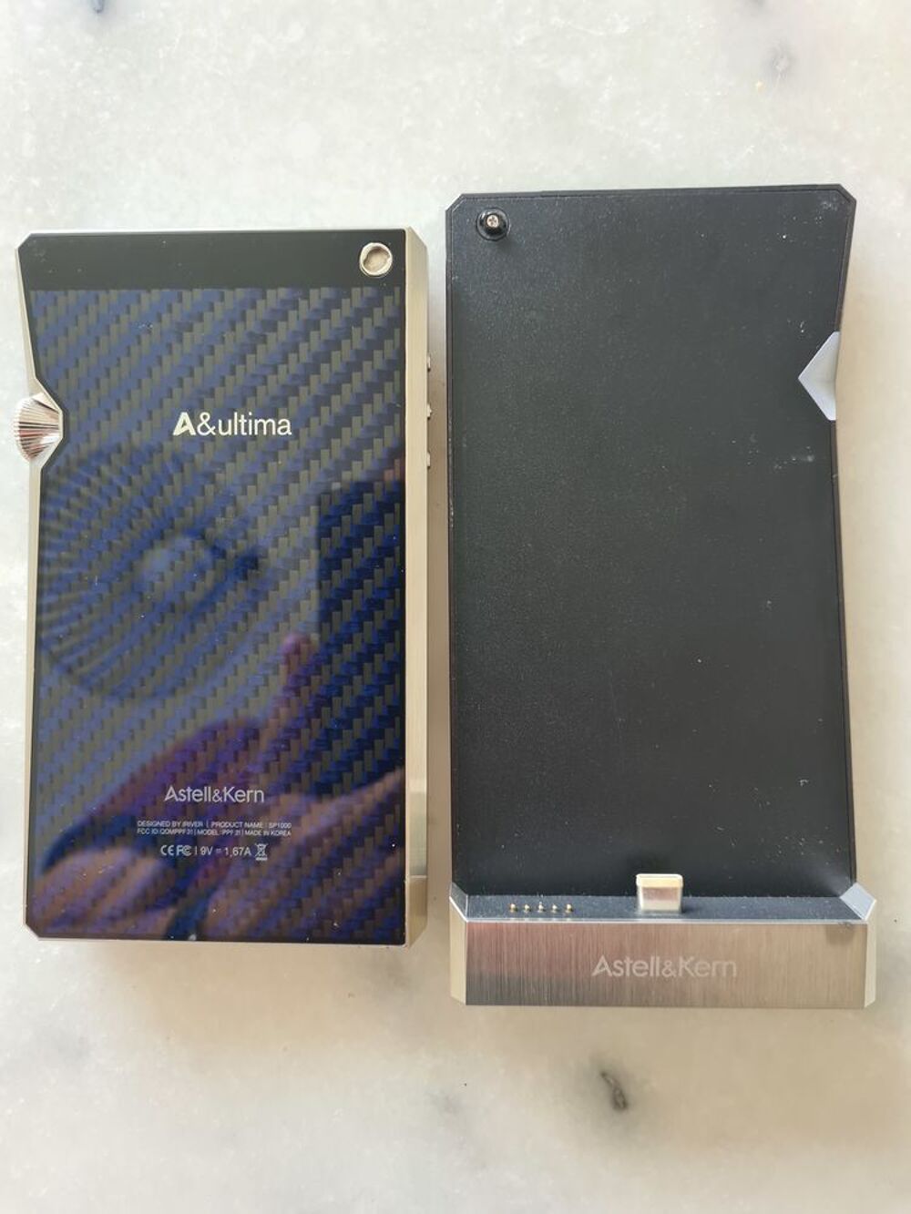 A&amp;K SP1000 A&amp;Ultima avec son ampli d&eacute;di&eacute; Audio et hifi