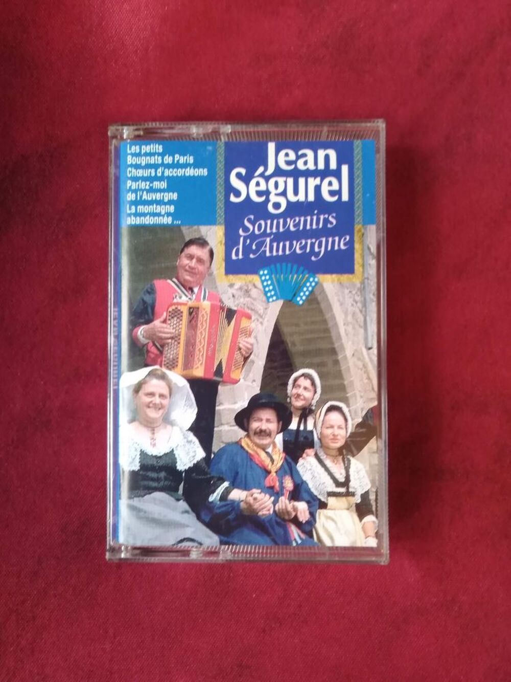 Cassette audio Jean s&eacute;gurel souvenirs d'Auvergne CD et vinyles