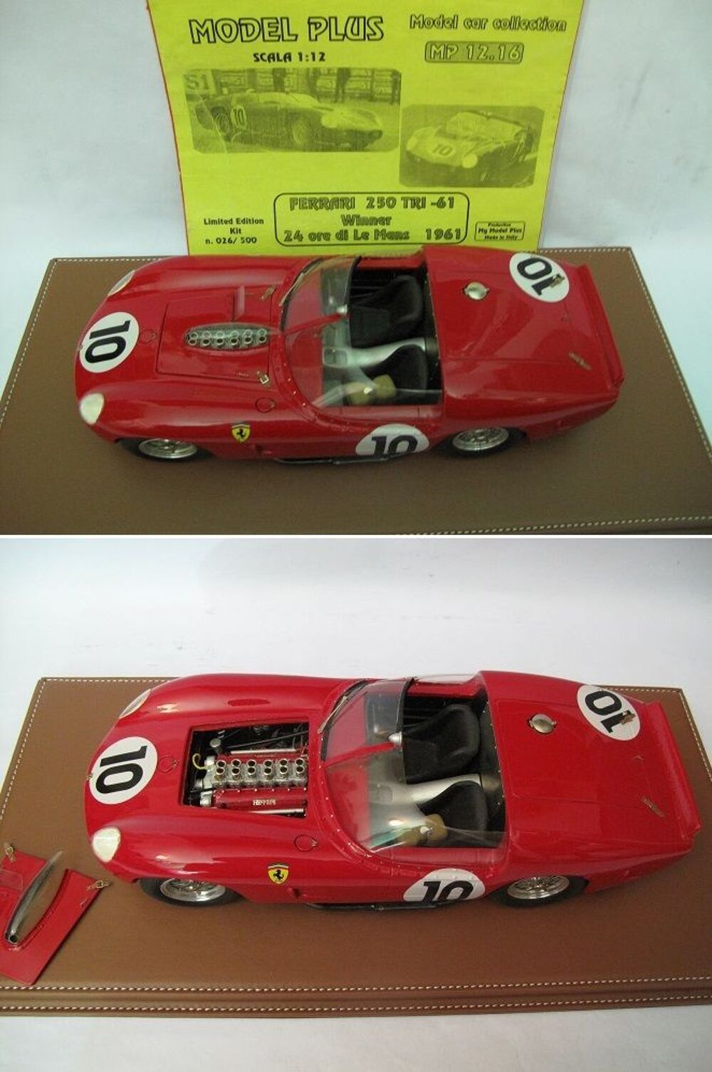 Ferrari 250TRi n&deg;10 Le Mans 1961 MG Models 1/12 