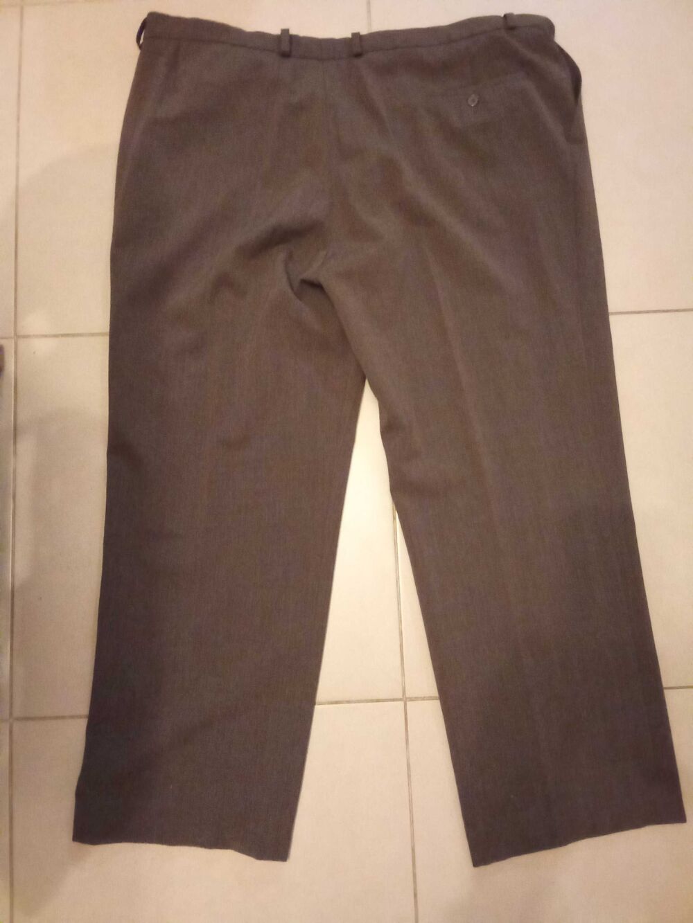 PANTALON DE COSTUME MARRON DE MARQUE" BRICE ". Vêtements