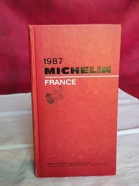 Guide michelin ann�e 1987 15 Avermes (03)