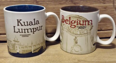 STARBUCKS deux mugs city 2017 Thiais (94)