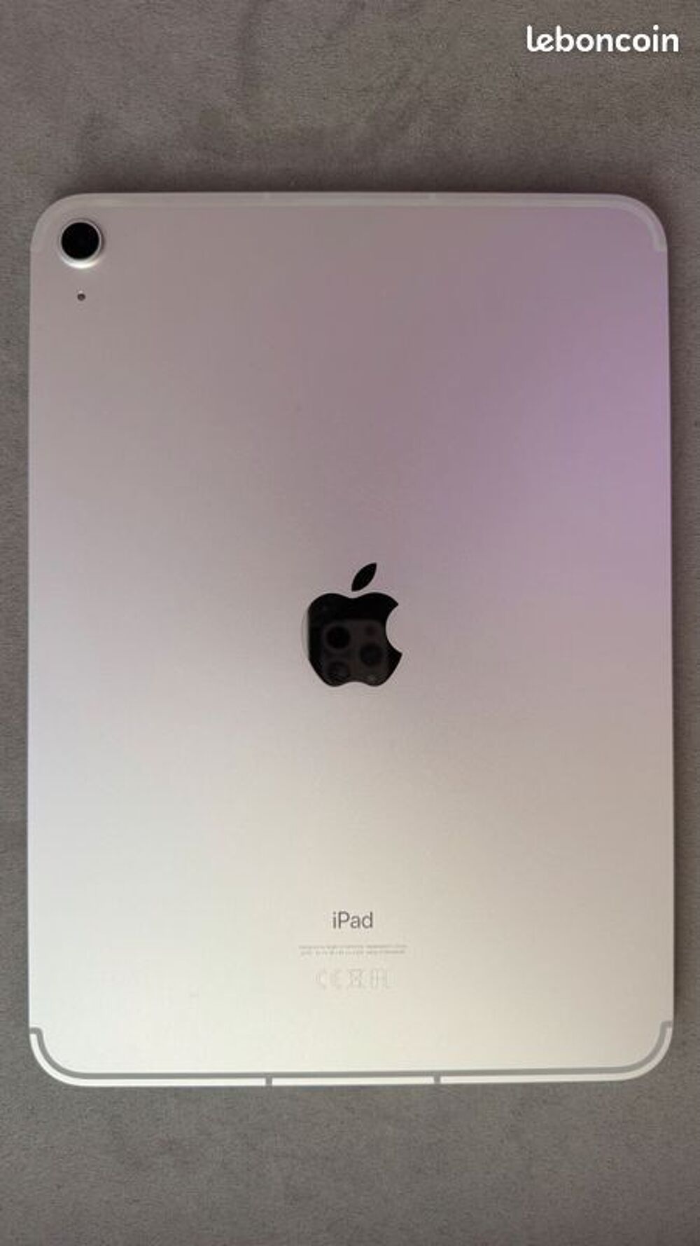 Apple iPad 10 / 5G 256Go, + &Eacute;tui / Clavier Logitech Combo To Téléphones et tablettes
