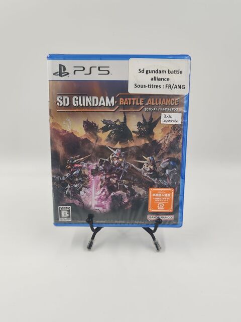 Jeu PS5 Playstation 5 SD Gundam Battle Alliance neuf blister 65 Vulbens (74)