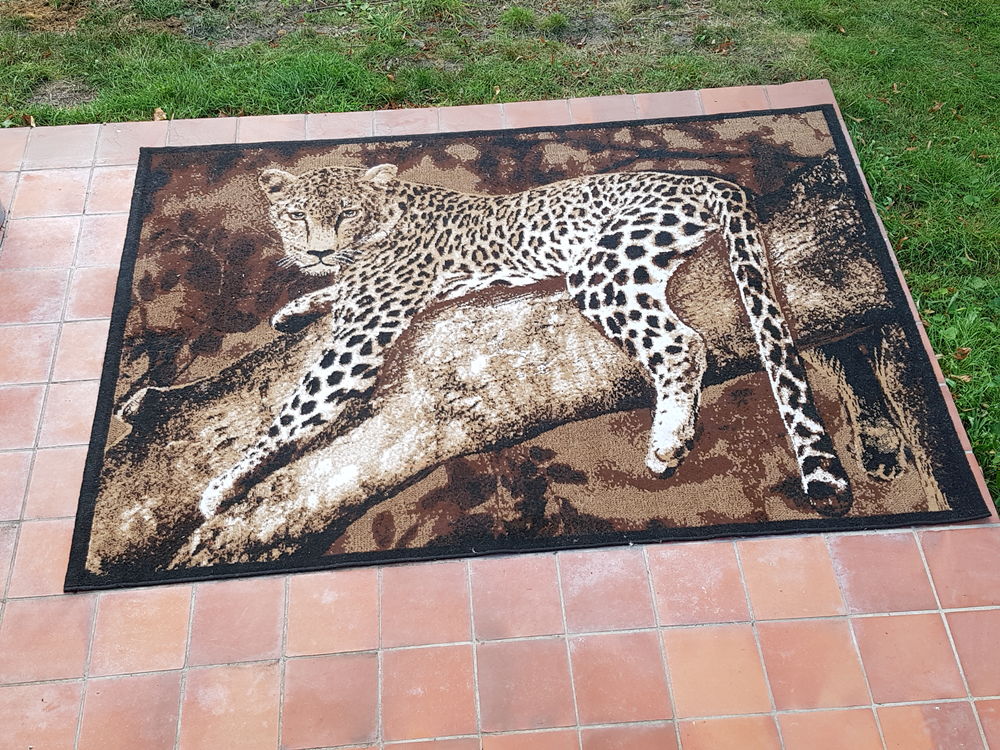 Tapis motif animalier Décoration