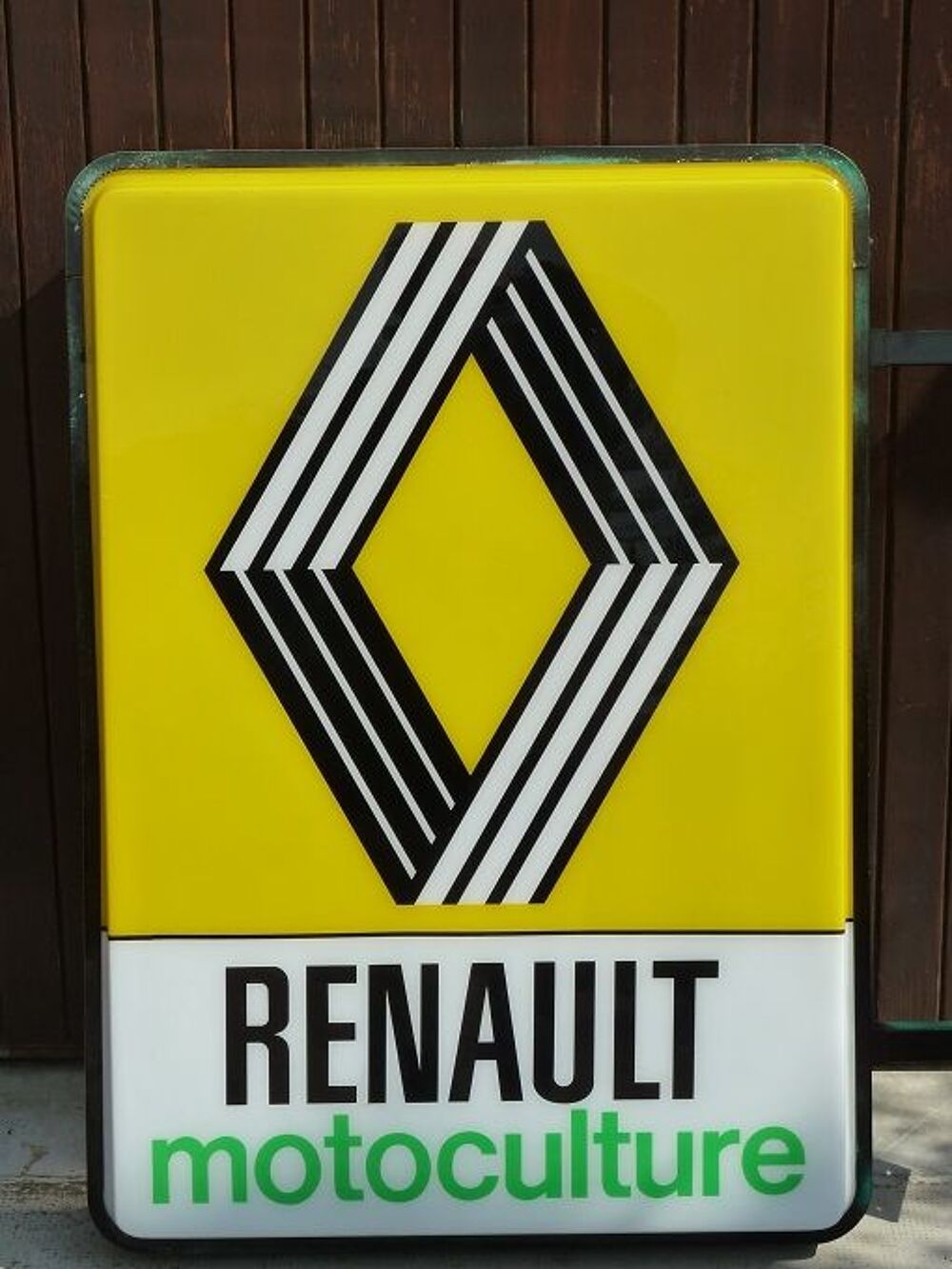   Enseigne lumineuse RENAULT MOTOCULTURE 