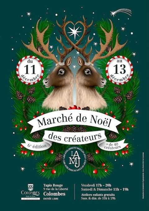 Marché de Noël des Créateurs Colombes (92)