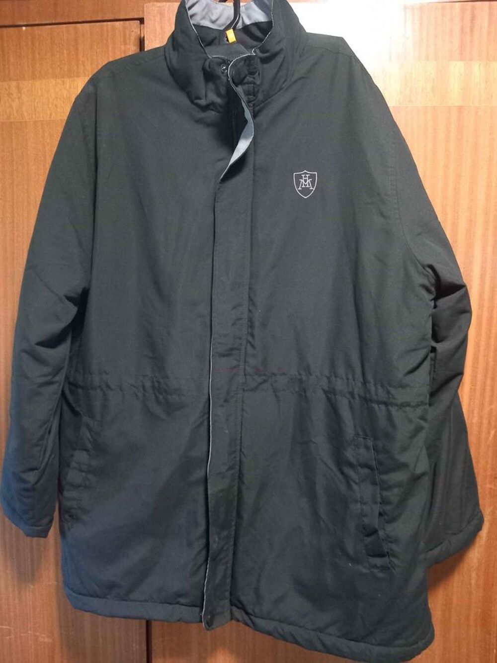 Manteau noir homme Vêtements