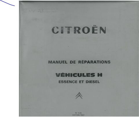 Manuels de rparation Citron HY 20 Avignon (84)