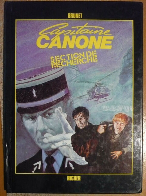 BD  CAPITAINE CANONE Section de recherche  de  Gérard Brunet 4 Pessac (33)