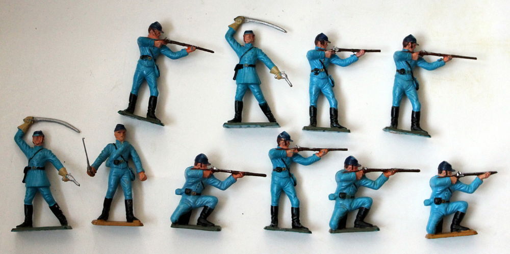 STARLUX Guerre de s&eacute;cession 10 soldats nordistes Jeux / jouets