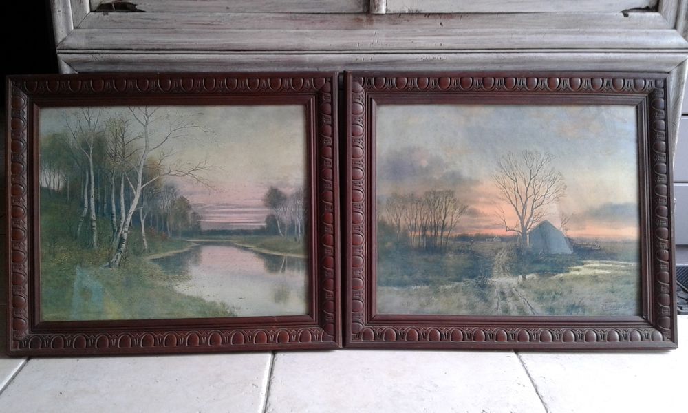 Lot de 2 tableaux Décoration