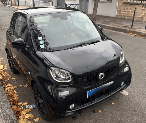 Smart ForTwo Fortwo Coup&eacute; 82 ch Electrique BA1 Brabus Style 2019 occasion La Garenne-Colombes 92250