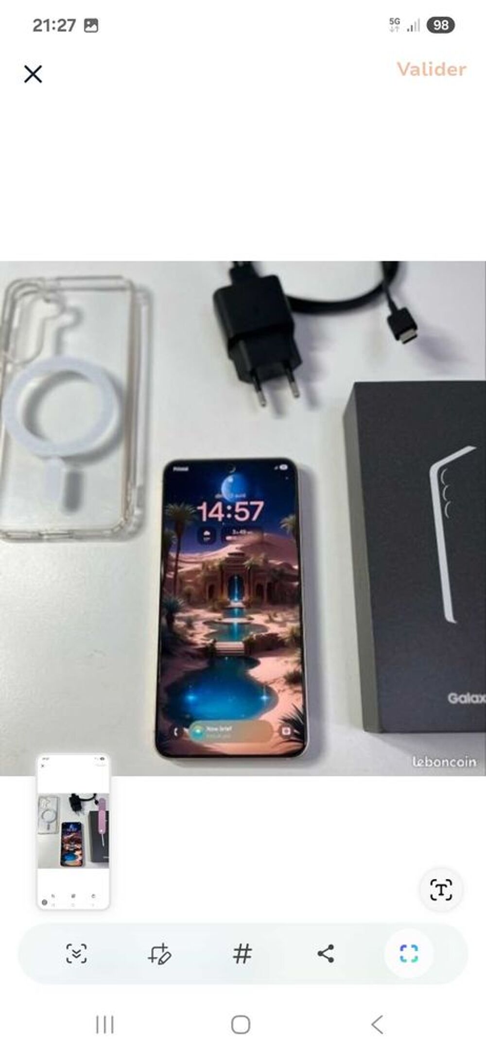 Samsung galaxy S25 Téléphones et tablettes