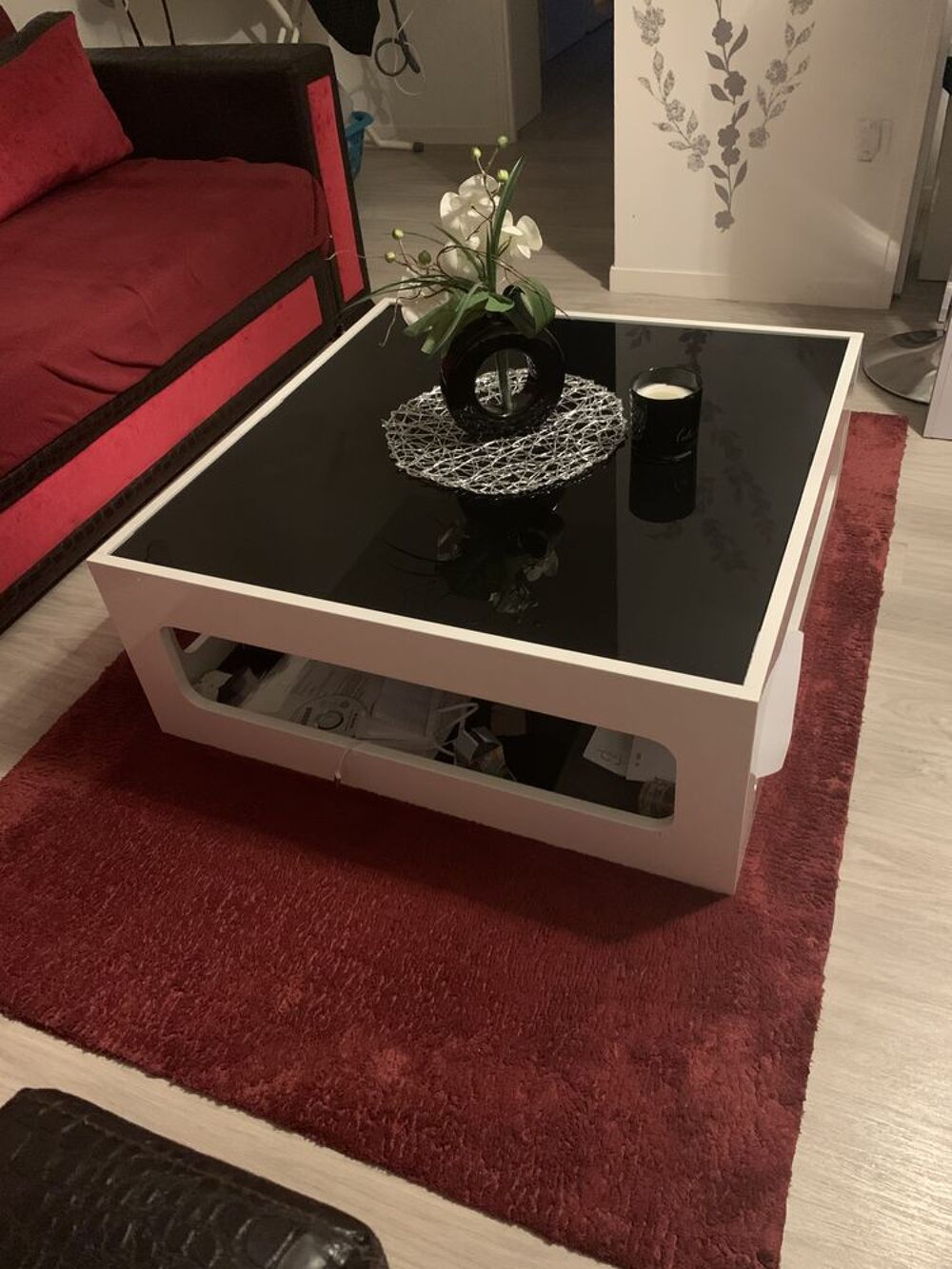canaper convertible table basse et tapis Meubles