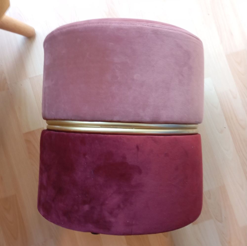 Lot canap&eacute;-lit + fauteuil+ pouf/tabouret Meubles