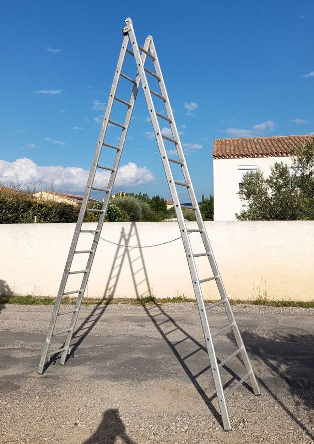 Echelle centaure transformable 2 plans 2x 15 echelons Bricolage