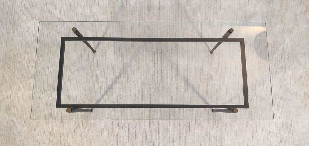 Iconique Table basse Roger Le Bihan pour Airborne 1960-70 Meubles