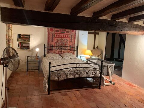 LIt en m�tal 140 + 2 chevets m�tal & verre 95 Souvigny-en-Sologne (41)