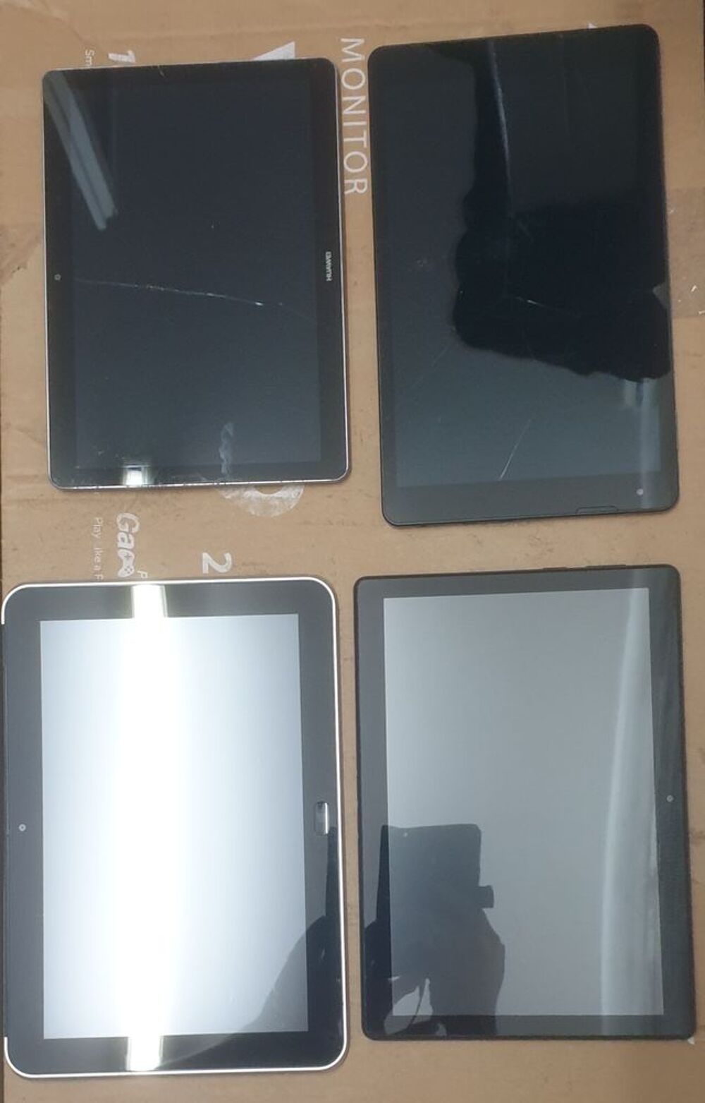 Lot tablettes pour pi&egrave;ces 6 Téléphones et tablettes