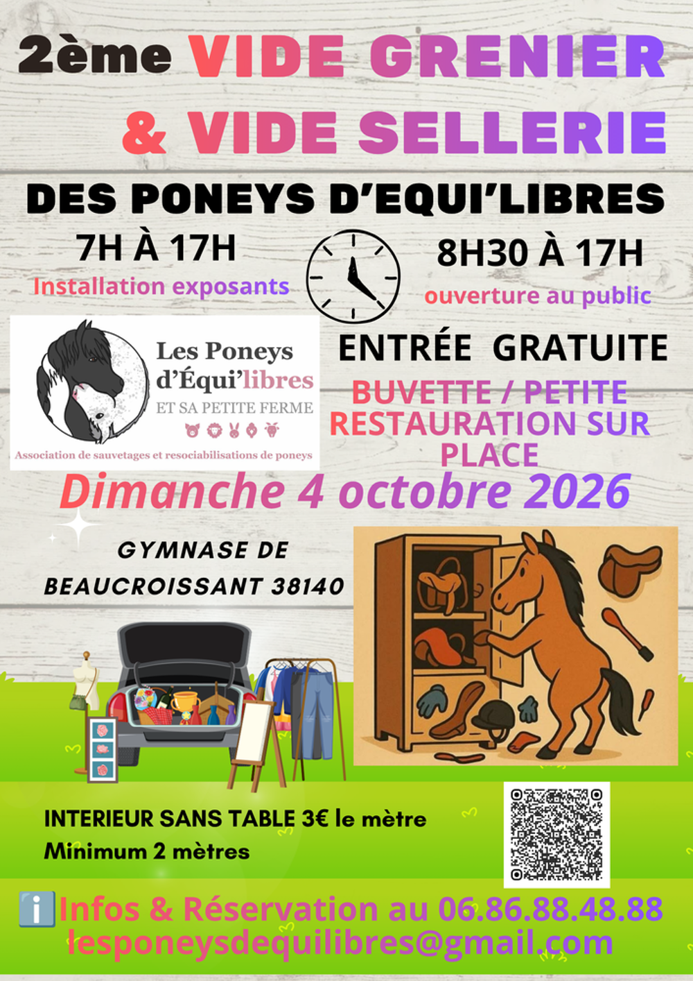 2&egrave;me vide grenier / Vide sellerie Vide grenier, marché aux puces, braderie
