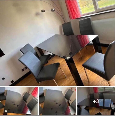 Table laque avec plateau en verre 160 Villeparisis (77)