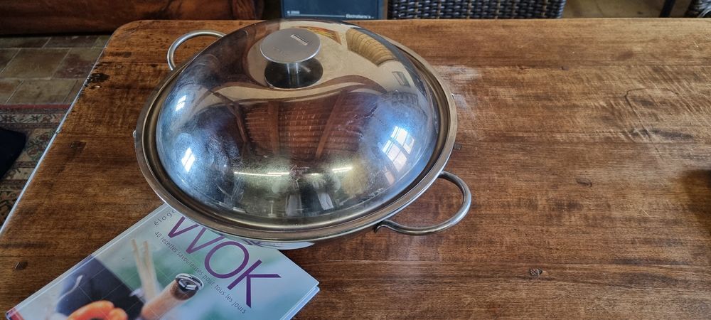 Wok inox, CRISTEL Electroménager