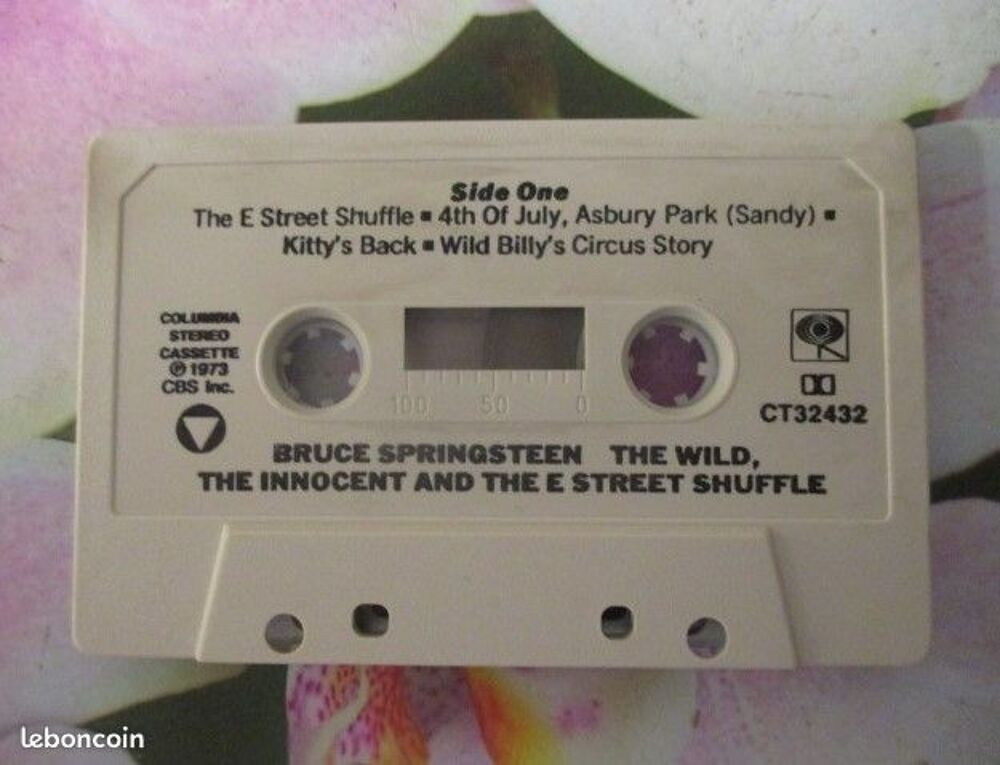 Cassette audio Bruce Springsteen CD et vinyles