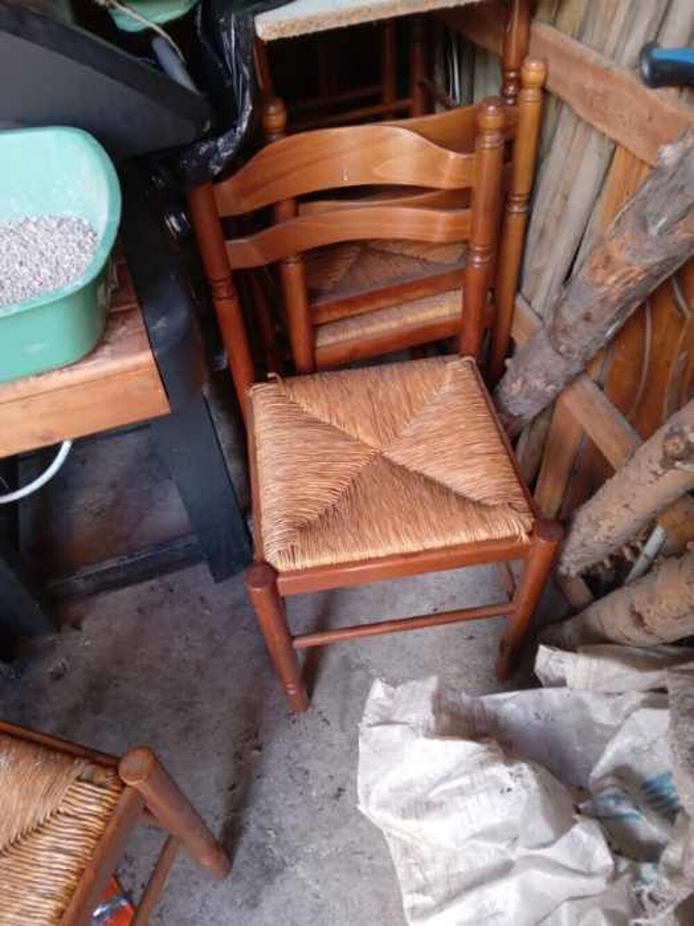 buffet haut et bas et 4 chaises Meubles